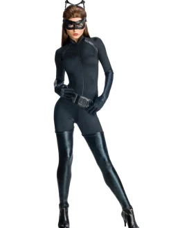 Women's Party Delights Women's<Deluxe Catwoman - Adult Costume