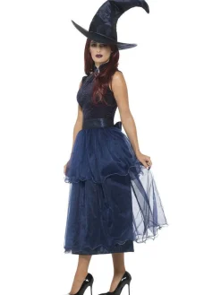 Women's Party Delights Women's<Deluxe Midnight Witch - Adult Costume