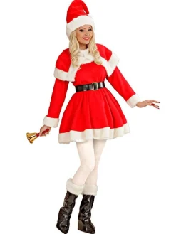 Women's Party Delights Women's<Deluxe Ms Santa - Adult Costume