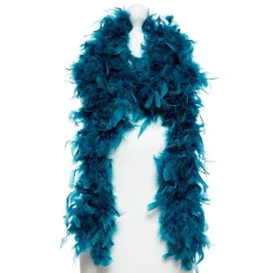 Deluxe Teal Feather Boa<Party Delights New