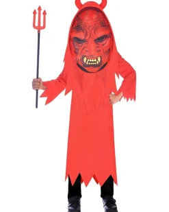 Kids' Party Delights Kids'<Devil Big Head - Child Costume