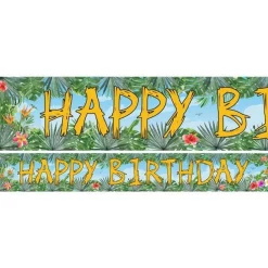 Dinosaur Adventure Paper Banners - 1M (3Pk)<Party Delights Sale