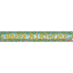 Dinosaur Adventure Paper Banners - 1M (3Pk)<Party Delights Sale