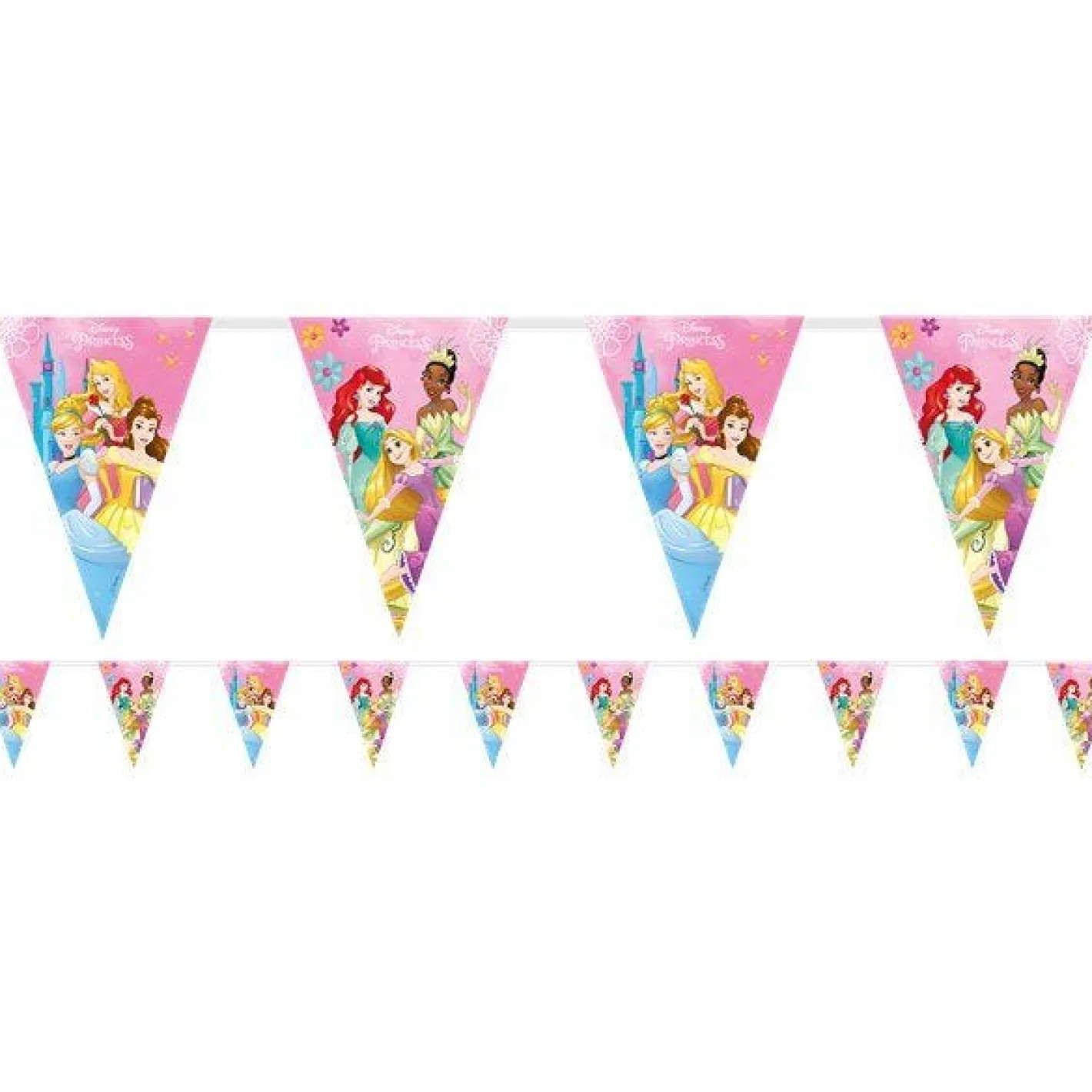 Disney Princess Live Your Story Paper Flag Bunting - 2.3M<Party Delights Hot