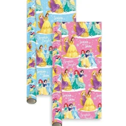 Party Delights Gift Wrapping<Disney Princess Wrapping Paper - 2M
