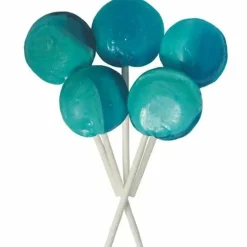 Dobsons Blue Raspberry Lollipops - 1.755Kg - Individually Wrapped (80Pk)<Party Delights Online