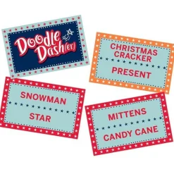 Party Delights Christmas Crackers<Doodle Dasher Game Crackers - 23Cm (6Pk)