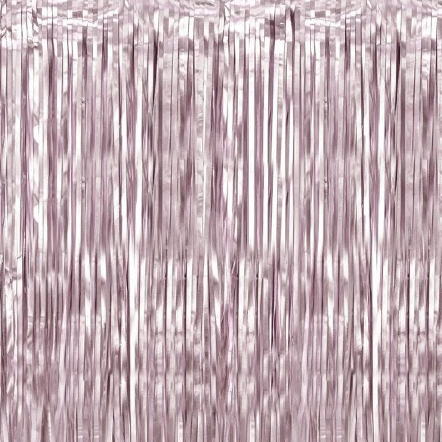 Dusky Pink Foil Curtain - 2.5M<Party Delights New