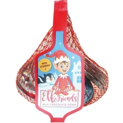 Party Delights Naughty Elf Accessories<Elf & Friends Chocolate Coins - 60G