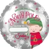 Party Delights Naughty Elf Accessories<Elf Arrival Round Balloon - 18" Foil