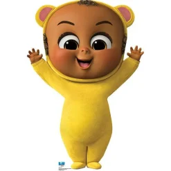 Eric Yellow Bear Boss Baby Cardboard Cutout - 89Cm X 61Cm<Party Delights Sale