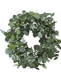 Party Delights Wreaths & Garlands<Eucalyptus And White Berries Wreath