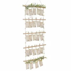 Party Delights Hanging Decorations<Fabric Christmas Advent Calendar Kit With Foliage