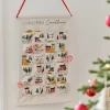Party Delights Hanging Decorations<Fabric Christmas Scene Advent Calendar - 53Cm X 35Cm