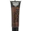 Face Paint Tube - Brown 12Ml<Party Delights Clearance
