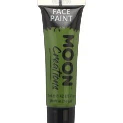 Face Paint Tube - Green 12Ml<Party Delights Clearance