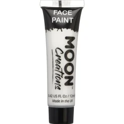 Party Delights Costume Accessories<Face Paint Tube - White 12Ml