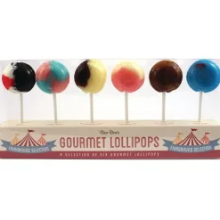 Fairground Gourmet Lollipops X6<Party Delights Online