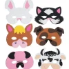 Farm Animal Eva Mask - Assorted<Party Delights Clearance