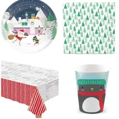 Party Delights Tableware<Festive Friends - Deluxe Party Pack For 8