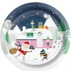 Party Delights Tableware<Festive Friends Plate - 23Cm (8Pk)