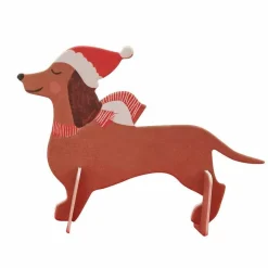 Party Delights Tableware<Festive Sausage Dog Place Cards (6Pk)