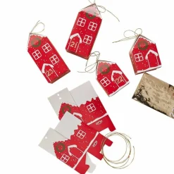Party Delights Christmas Party Accessories<Fill Your Own Festive House Advent Calendar Boxes (24Pk)