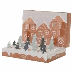 Party Delights Scene Setters<Fill Your Own Pop Up Festive Snow Scene Advent Calendar
