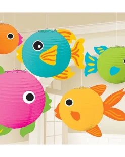 Fish Lanterns - 24Cm (5Pk)<Party Delights Sale