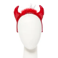 Fluffy Devil Horns Headband<Party Delights New