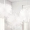 Fluffy White Tulle Decoration (3Pk)<Party Delights New