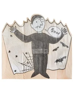 Party Delights Tableware<Fold Out Dracula Paper Napkins (16Pk)