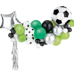 Football Balloon Arch Garland - 48 Balloons<Party Delights