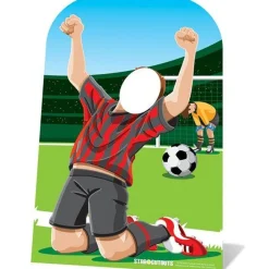 Football Stand In Photo Prop - 117Cm<Party Delights New
