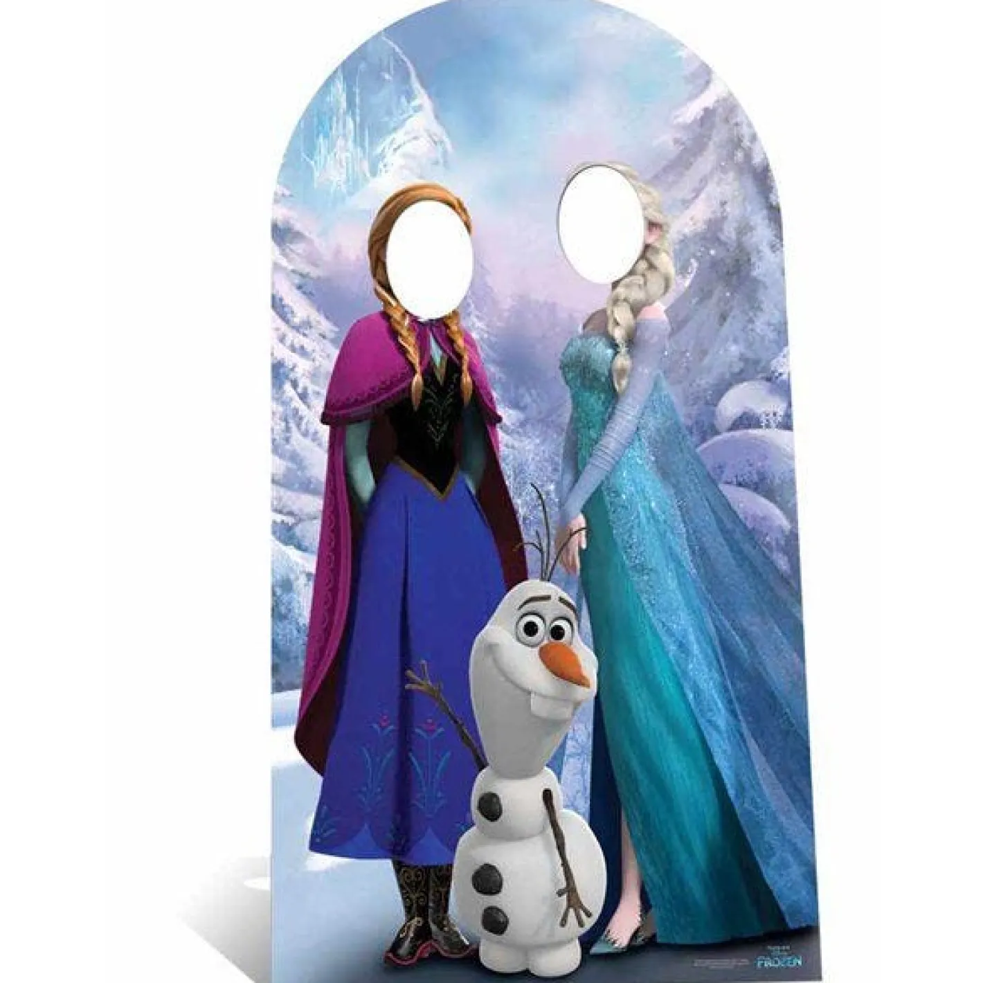 Frozen Stand-In Cardboard Photo Prop - 188Cm X 94Cm<Party Delights Online