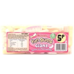 Fun Gums Giant Teeth 'N' Toothbrush X120<Party Delights Outlet