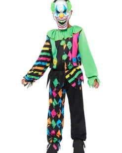 Kids' Party Delights Kids'<Funhouse Clown Child - Childs Costume