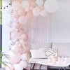 Future Mrs Pink Mix Latex Balloon Arch With Streamers - 55 Balloons<Party Delights Best