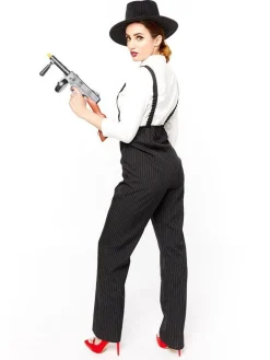 Women's Party Delights Women's<Gangster Lady - Adult Costume