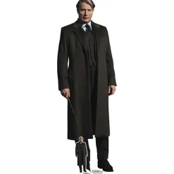 Gellert Grindelwald (Mads Mikkelsen) The Secrets Of Dumbledore Cardboard Cutout - 184Cm X 61Cm<Party Delights New