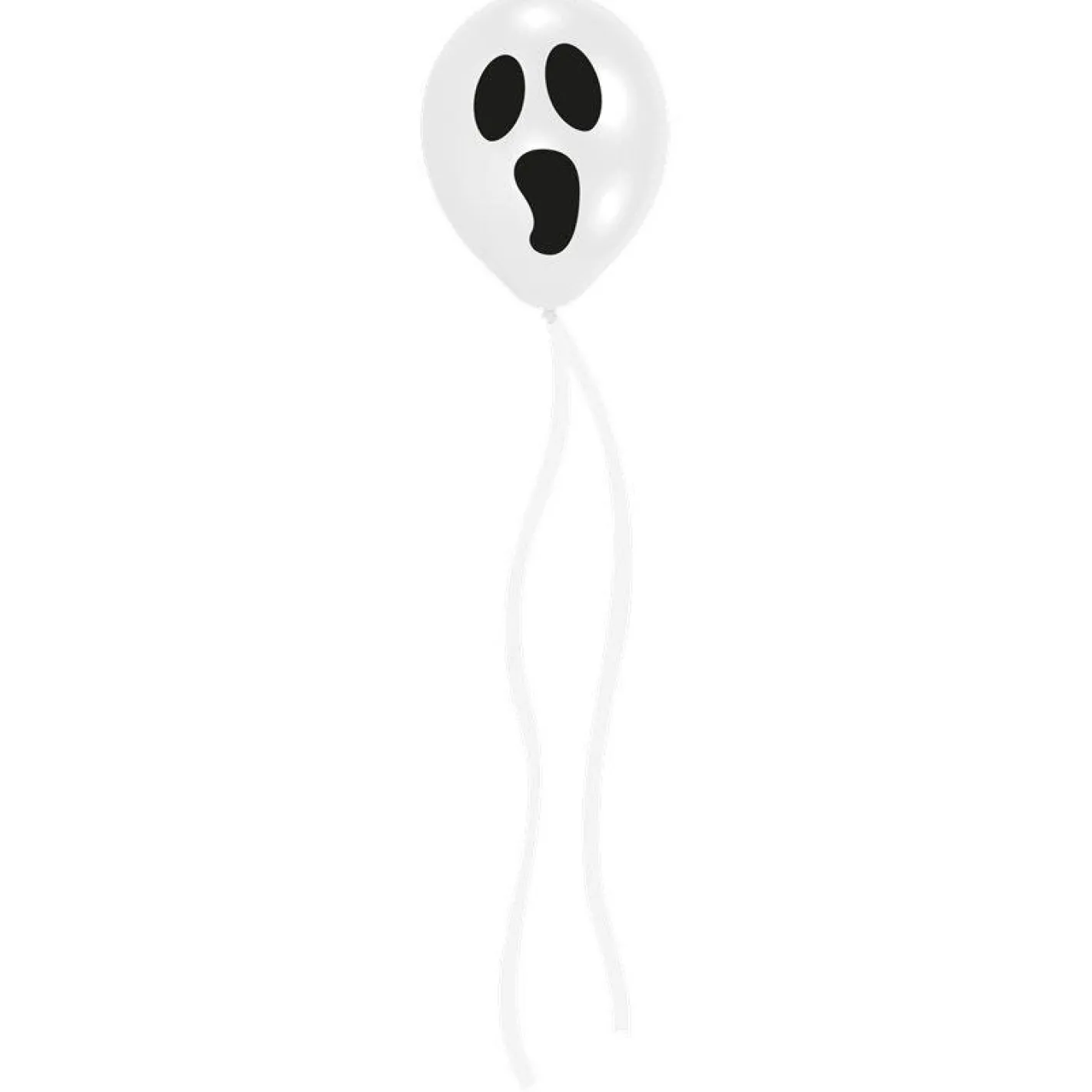 Party Delights Balloons<Ghost Balloons With Streamers - 11" Latex (3Pk)
