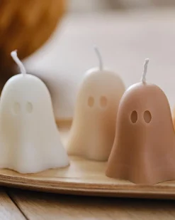 Party Delights Halloween Home Decor<Ghost Candles (3Pk)