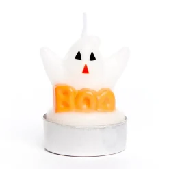 Party Delights Lights<Ghost Tea Light Candles - 5Cm (3Pk)