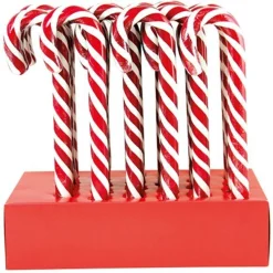 Party Delights Christmas Sweets<Giant Red & White Candy Canes - 100G