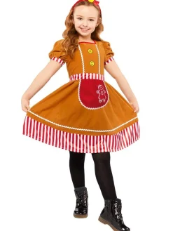 Kids' Party Delights Kids'<Gingerbread Girl - Child Costume