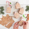 Party Delights Christmas Party Accessories<Gingerbread House Advent Calendar (24Pk)