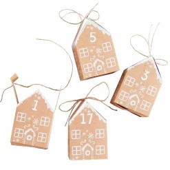 Party Delights Christmas Party Accessories<Gingerbread House Advent Calendar (24Pk)