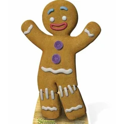 Gingerbread Man Shrek Cardboard Cutout - 75Cm X 51Cm<Party Delights