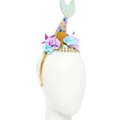 Glitter Floral Mermaid Headband<Party Delights Online