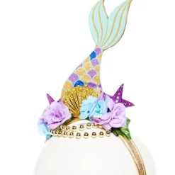 Glitter Floral Mermaid Headband<Party Delights Online